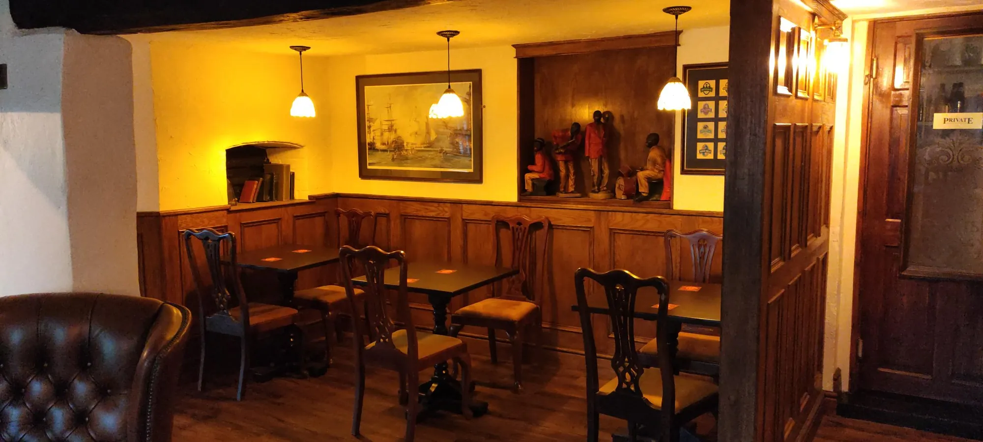 drinking area
